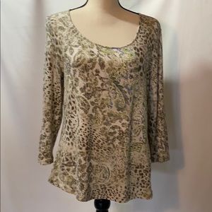 Chico”s sz 1 Blouse